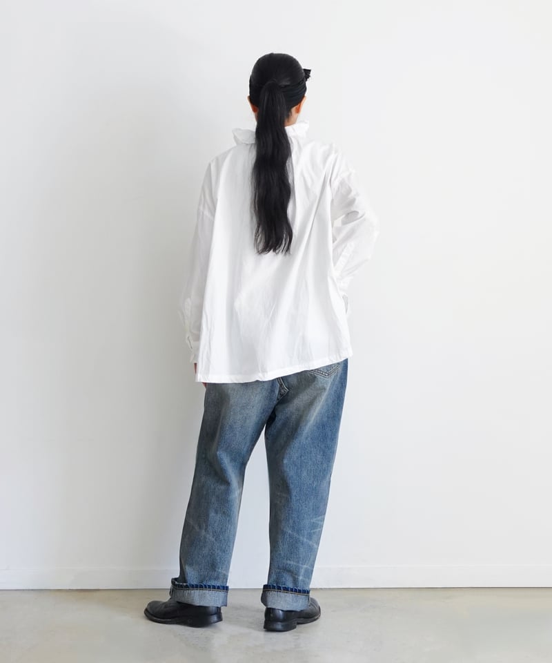 i c h i 201141 Denim Sarrouel Pants / A : LIGH i c h i 201141 Denim Sarrouel Pants / A : LIGH