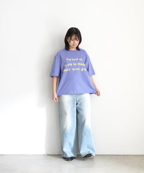 i c h i 251054 Puff Print Logo T Shirt / 4 COLORS