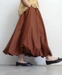 i c h i  250424  Cotton Balloon Skirt / 2 COLORS
