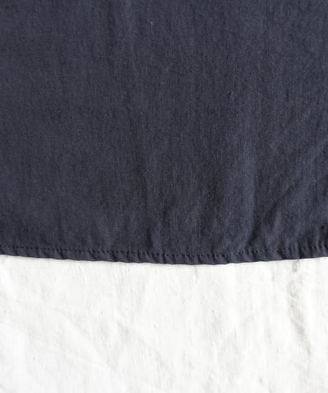 i c h i  250704 Band Collar Cotton Shirt / 2 COLORS