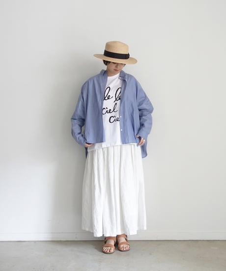 i c h i 241118 Cotton Dolman Sleeve Shirt / 7 COLORS