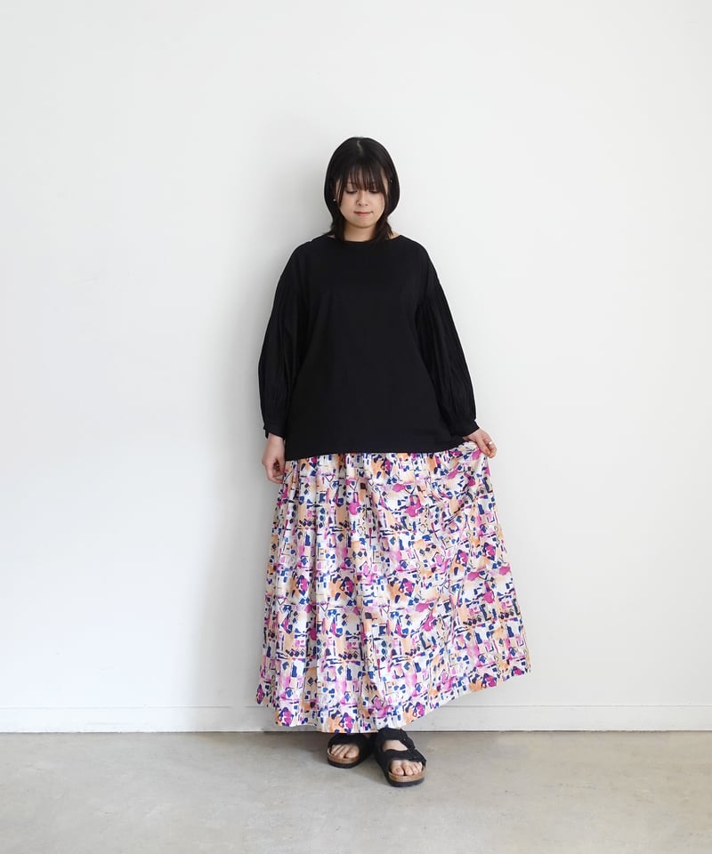 スカート MIK i c h i 251012 Painted Pattern Skirt / 2 COLORS