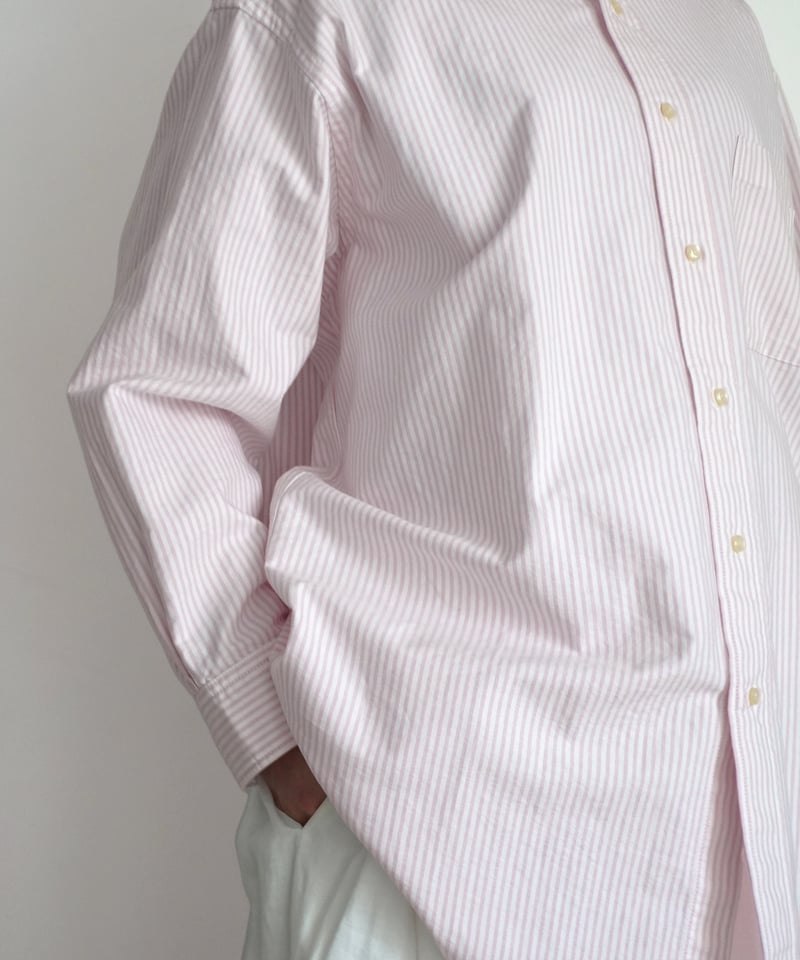i c h i 241027 Oxford Striped Shirt / 2 COLO