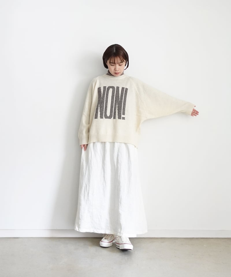 i c h i 250467・250468 Shetland Wool Knit Pull
