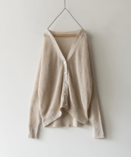 ichiAntiquités 1000967 JAPAN WHOLEGARMENT Knit Cardigan / 3 COLORS