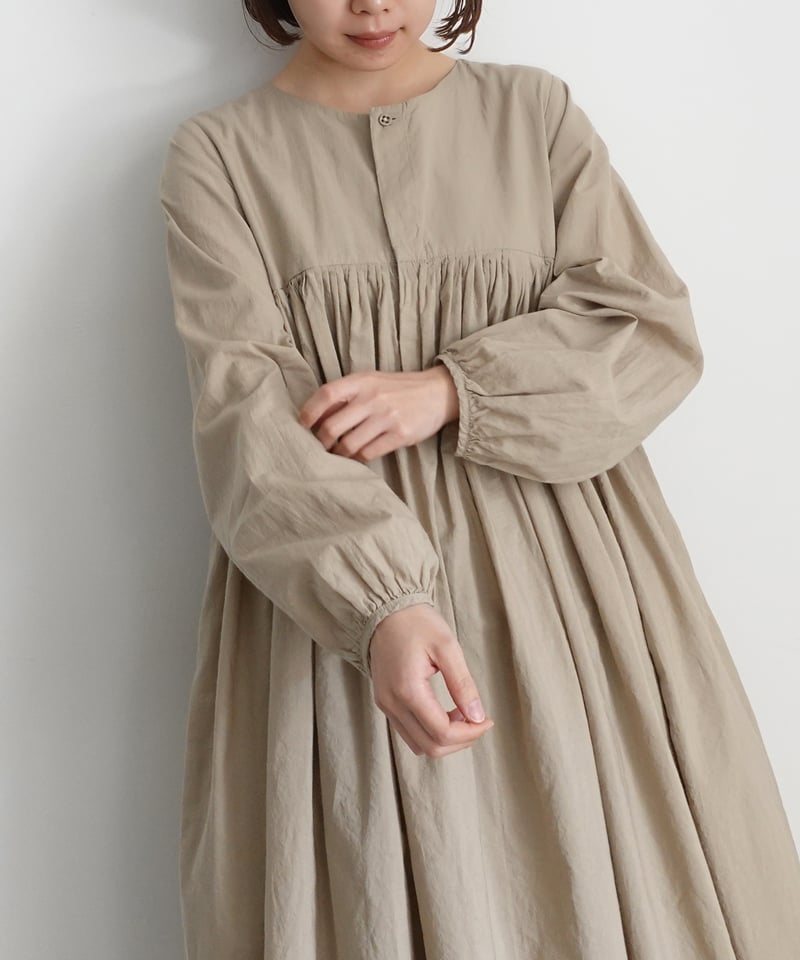 i c h i 241018 Cotton Linen 2way Dress / 2 COLO