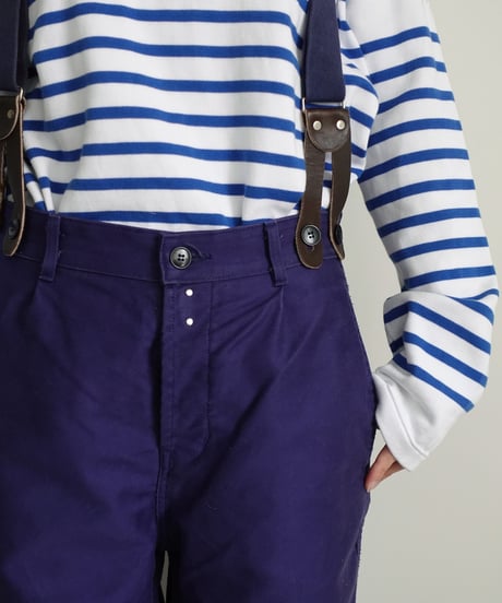 "LE TRAVAILLEUR GALLICE×Antiquités" MJ004 : French Moleskin Work Pants "LE PANTALON"