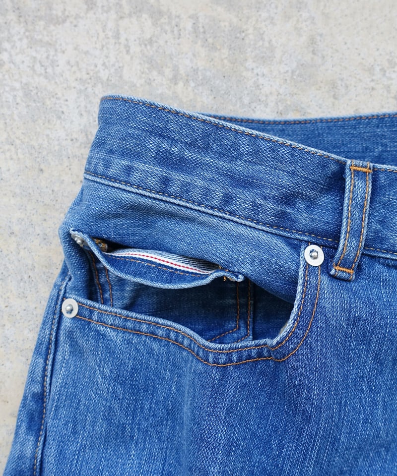 i c h i 211031-1 DENIM Loose 5 Pocket Pants /
