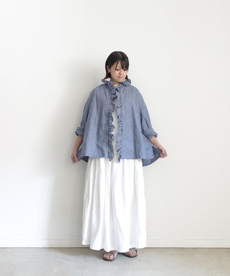 ICHI︎♥︎コットンインディゴデニムジャンプスーツ ICHI︎♥︎コットンインディゴデニムジャンプスーツ