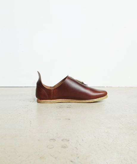 RAKU 002 BABUSH FRINGE / BROWN
