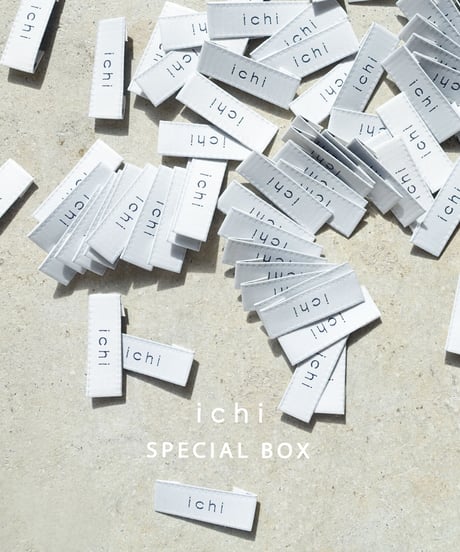 【ONLINE LIMITED】i c h i  2026SS "SPECIAL BOX"