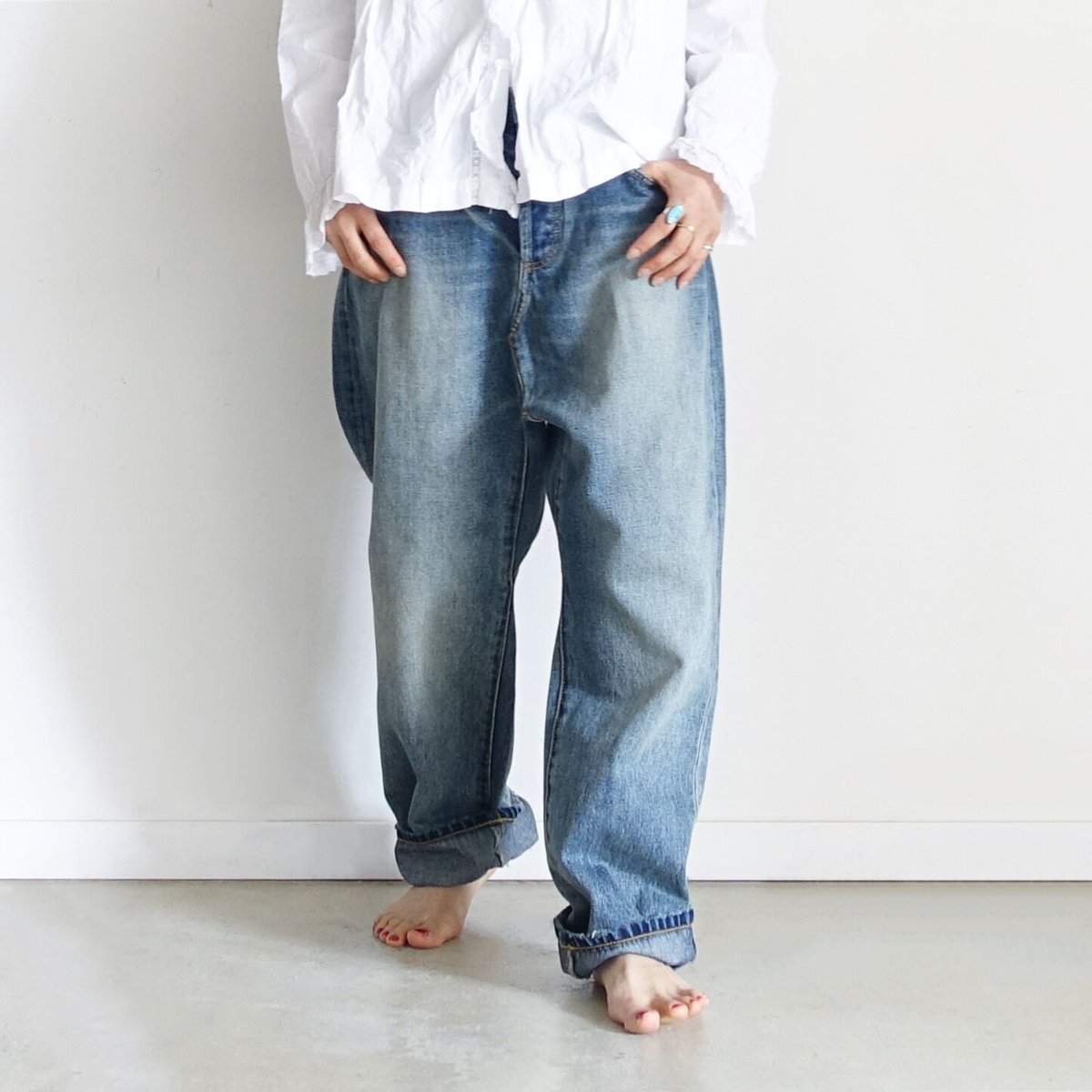 SARROUEL DENIM PANTS/BAGARCH/バガーチ 【公式通販】