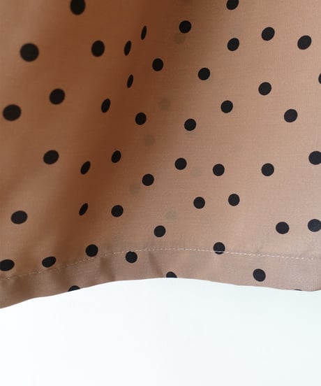 i c h i  251028  DOTS Tiered Dress / 2 COLORS