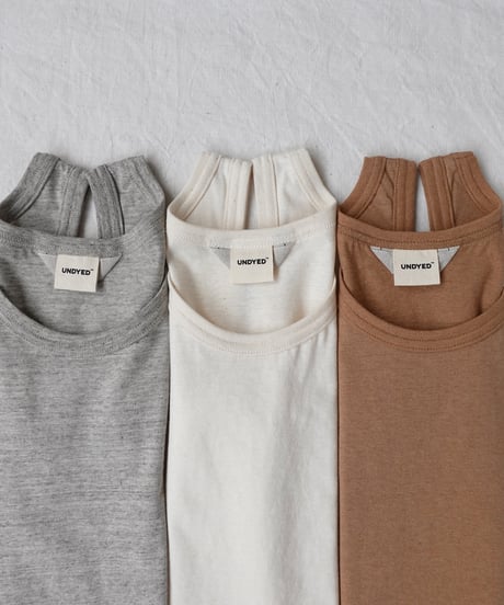 “UNDYED × Antiquités” 1000950 UNDYED Tank Top / 3 COLORS