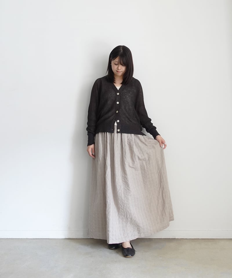 ichiAntiquités 1101110 Linen Cotton Gingham Che