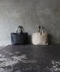 KYUCA KY0336 Soft Leather Mesh  Big Tote  / 2 COLORS