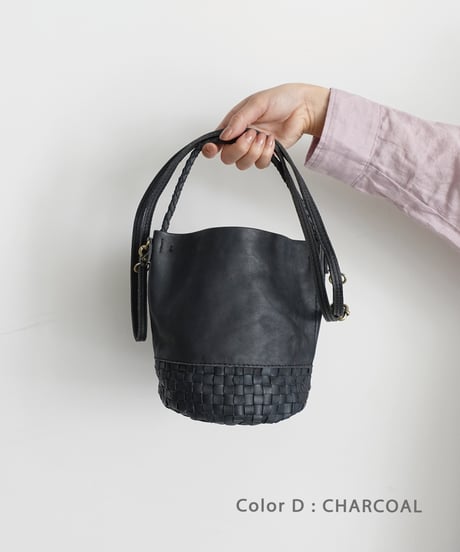 KYUCA  KY0350 Leather Shoulder 2way Bag  / 3 COLORS