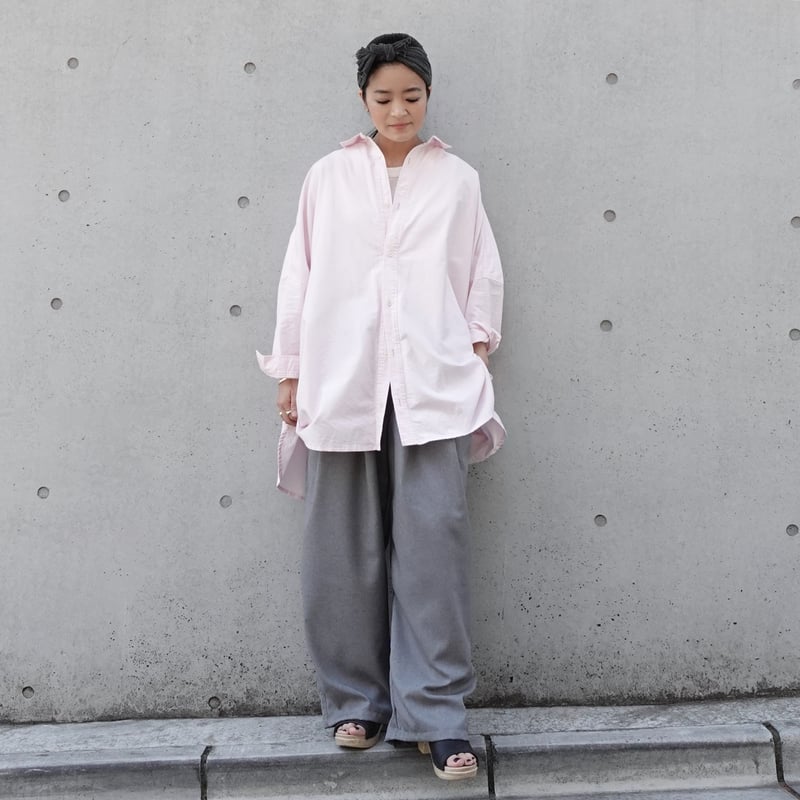 i c h i 231219 Wide Tuck Pants / 2 COLORS | i 