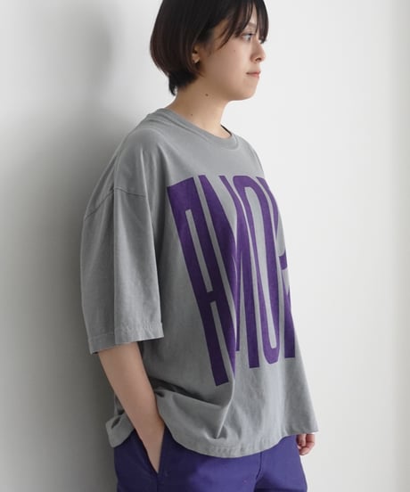 i c h i  241253  "AMORE / MIO!" Pigment Over T Shirt / 3 COLORS