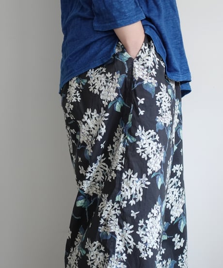 ichiAntiquités  1000938 LIBERTY Flower Print Vacance Pants / 2 COLORS