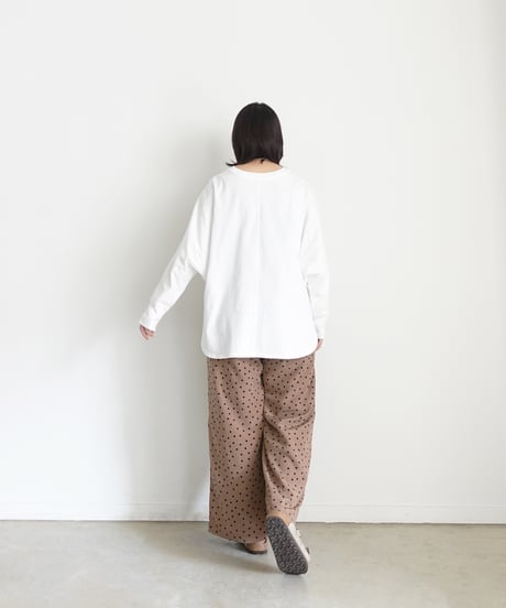 i c h i  251061 Cotton Dolman Sleeve Loose Pullover / 3 COLORS