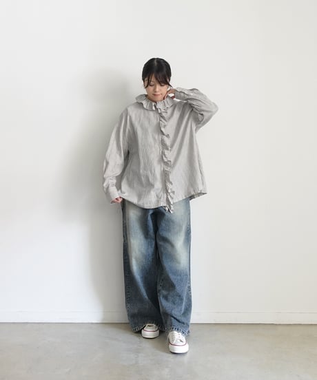 定価¥18700 イチアンティークス ウォッシャーカシュクール ブラウス 新品 定価¥18700 イチアンティークス ウォッシャーカシュクール