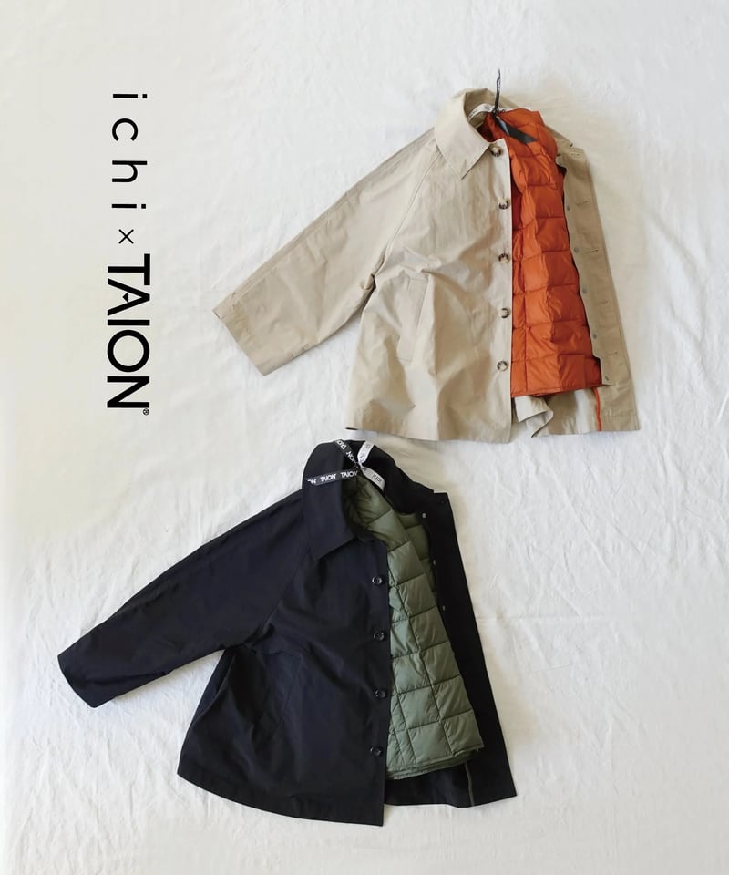 ichi antiques ×taion 限定コラボインナーダウンタイオン