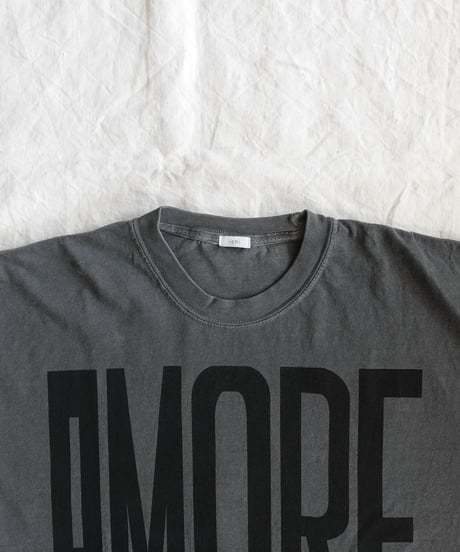 i c h i  251059  "AMORE / MIO!" Pigment Over T Shirt / 2 COLORS
