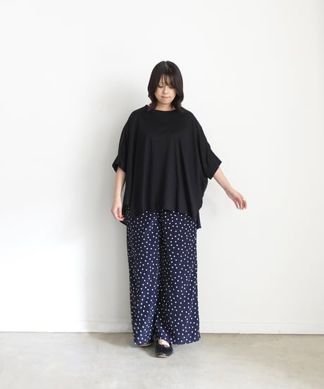 i c h i  251029  DOTS Relax Pants / 2 COLORS