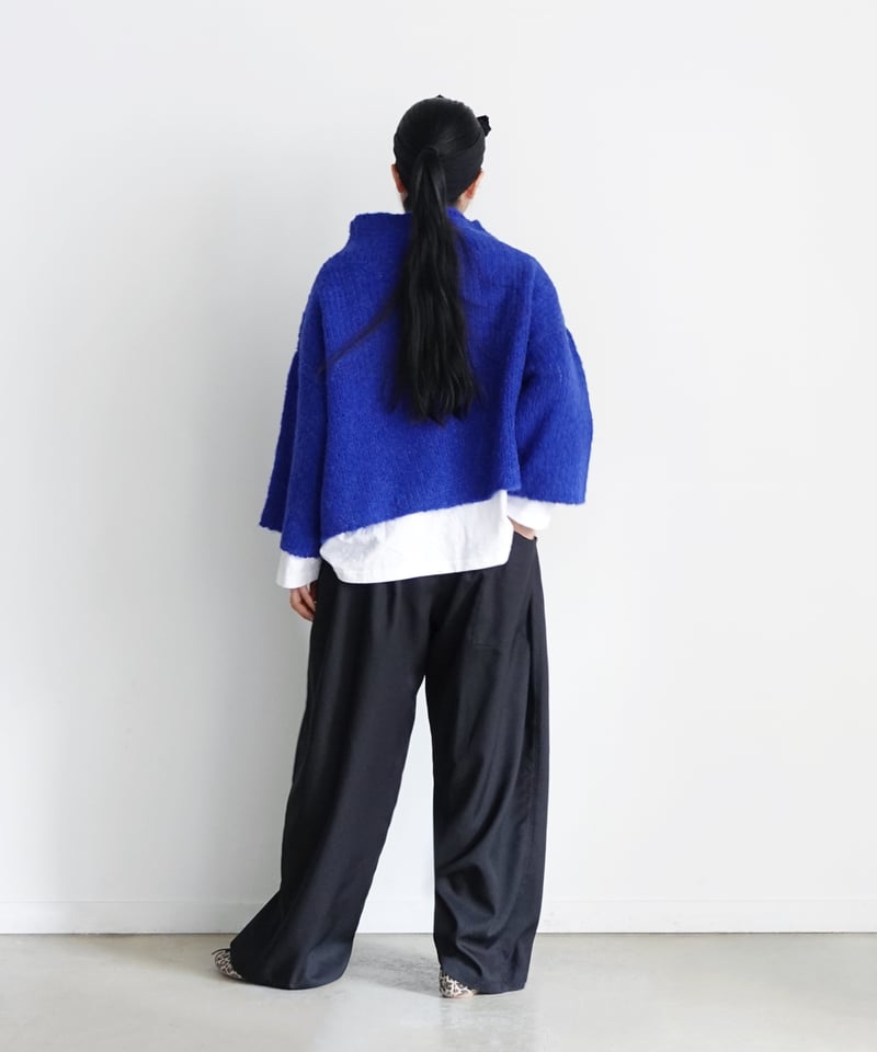 i c h i 240653 Loose Neck Knit Pullover / 3 CO i c h i 240653 Loose Neck Knit Pullover / 3 CO