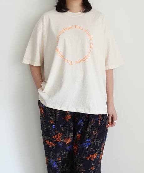 i c h i 251257 " Très simple est compliqué " Pigment Over T Shirt
