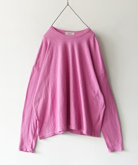 ichiAntiquités 1000963 Long Sleeve Cotton Pullover / 4 COLORS