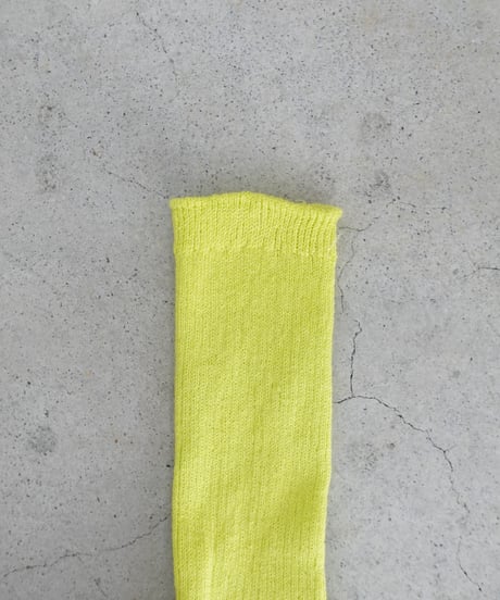 LOITER L047 Linen Color Rib Socks / 2 COLORS