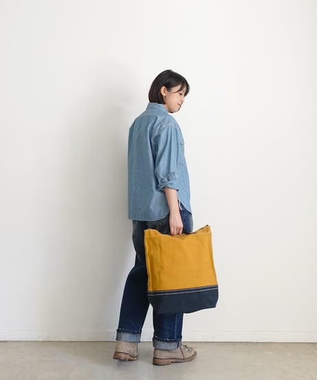 LOITER  L006  Canvas Medium Shoulder Bag / 3 COLORS ( size M )