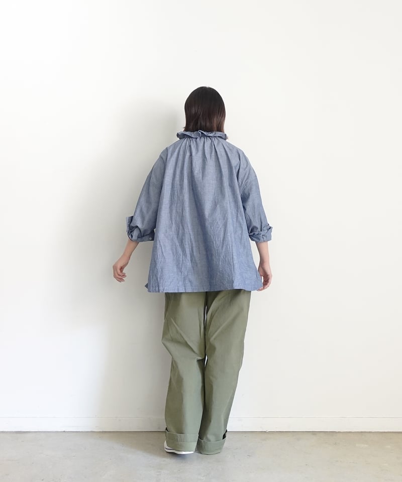 ジャケット・アウター chiii Dolman Sleeve Dungaree Shirts ジャケット・アウター chiii Dolman Sleeve Dungaree Shirts