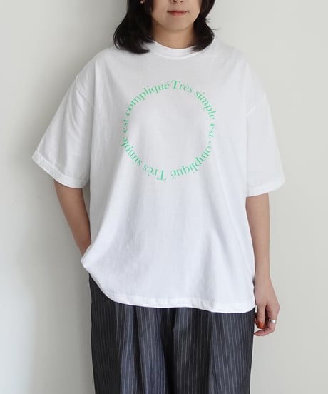 i c h i 251257 " Très simple est compliqué " Pigment Over T Shirt