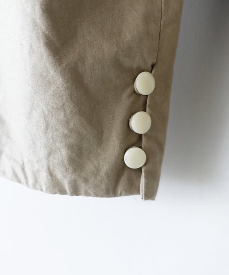 ichiAntiquités 1100316 Cotton Typewriter Gather Dress / 2 COLORS