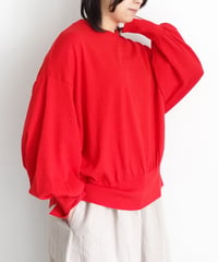 i c h i  251073 Slit Cuff Cotton Knit Pullover / 3 COLORS