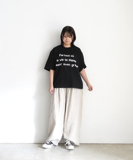 i c h i 251054 Puff Print Logo T Shirt / 4 COLORS