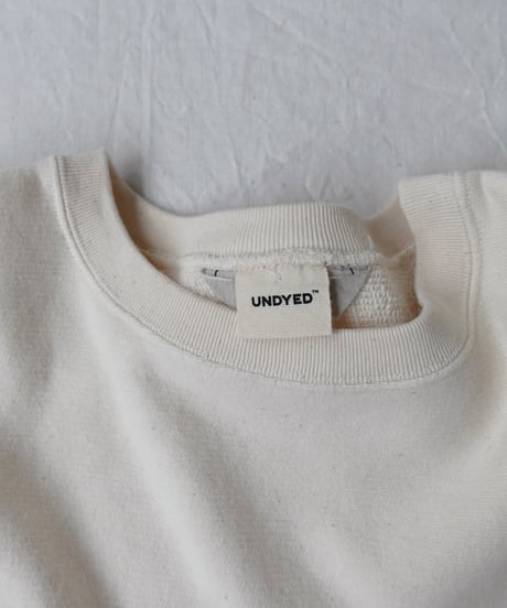 “UNDYED × Antiquités” 1000956 UNDYED Sweat / 3 COLORS