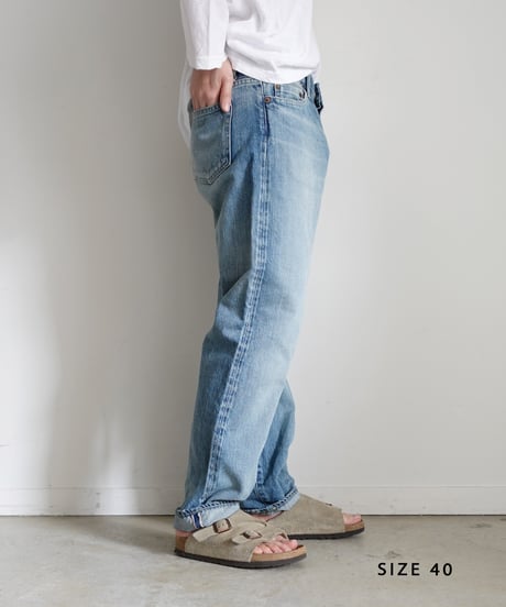 ichiAntiquités  1000339  OKAYAMA Made Selvage Denim Pants / A : VINTAGE WASH・3 size