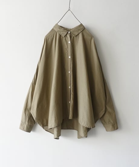 i c h i 241118 Cotton Dolman Sleeve Shirt / 7 COLORS