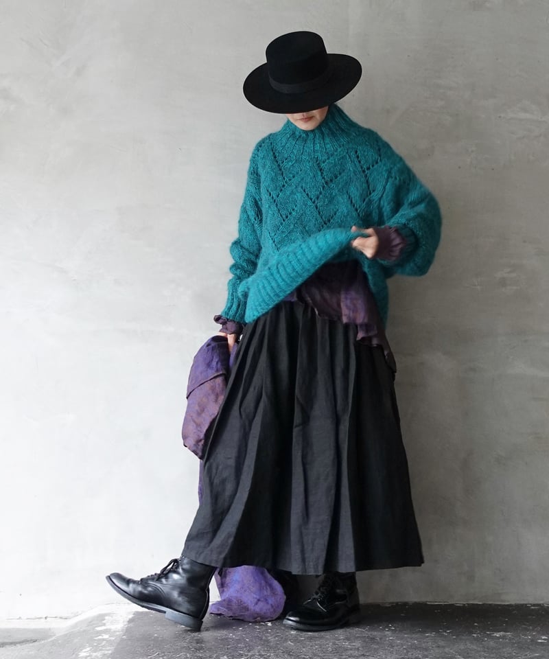 ichiAntiquités 900362 PERU Hand Knit Wool SURI