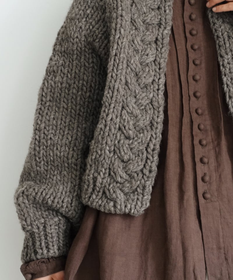 ichiAntiquités 1000394 PERU Hand Knit Cardigan