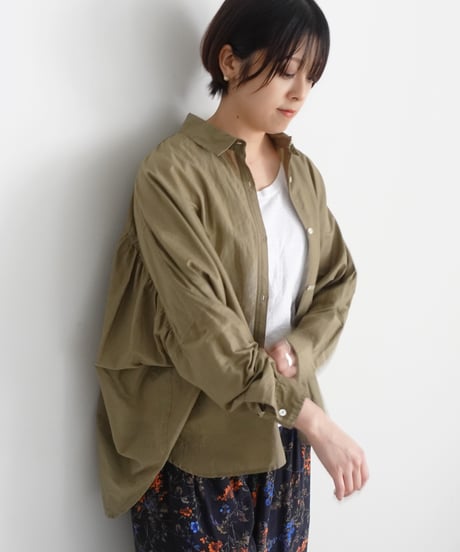 i c h i 241118 Cotton Dolman Sleeve Shirt / 7 COLORS