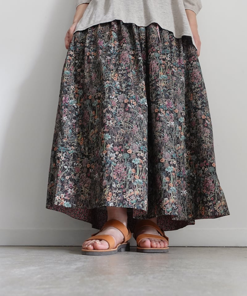 ichiAntiquités 1001111 LIBERTY Cotton Flower Sk