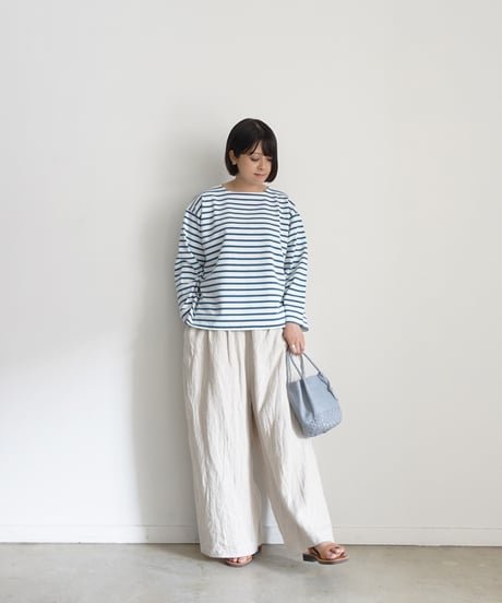 ichiAntiquités  801134  Vintage Linen Relax Pants / B : NATURAL