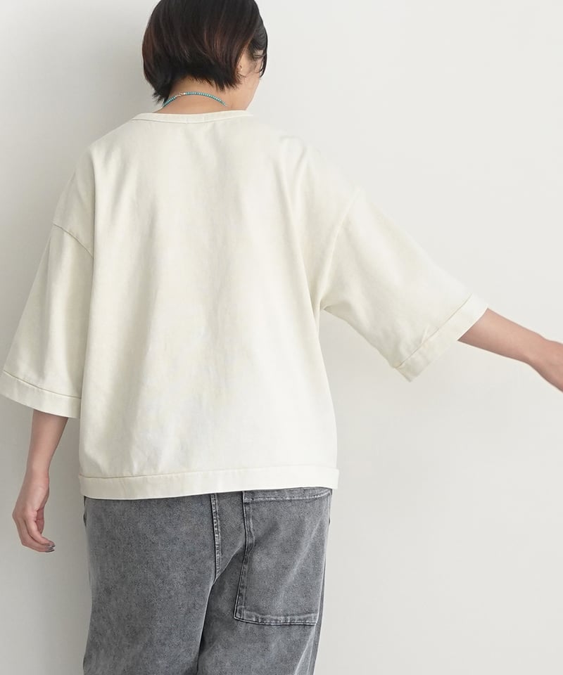 i c h i 241141 Heavy Cotton Wide Pullover / 2