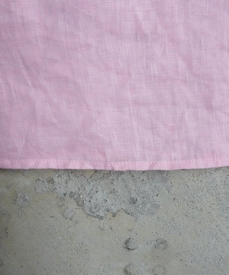 i c h i 251209 Relax Linen Shirt / 5 COLORS : WHITE・YELLOW・PINK