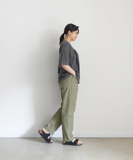 i c h i  260151 "OUI / NON" Pigment Over T Shirt / 4 COLORS